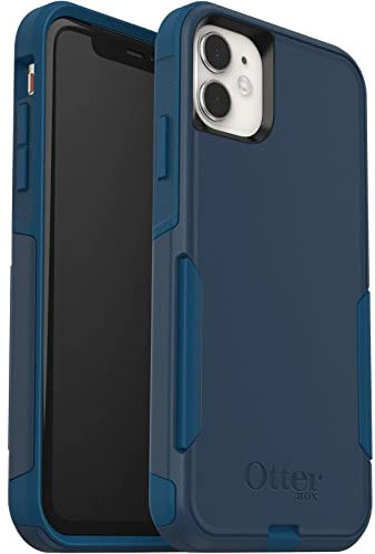 OtterBox Commuter Series Schutzhülle für iPhone 11 (nur für iPhone 11) – Nicht-Einzelhandelsverpackung – Maßgeschneiderte Art (Blazer Blue/Stormy Seas Blue)