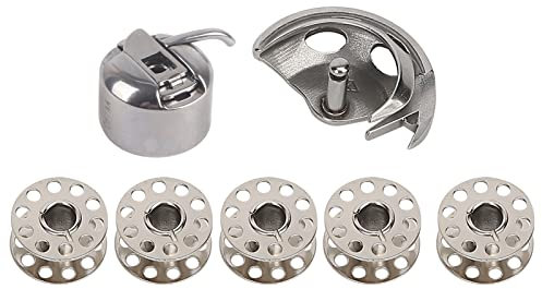 spulenkapsel w6,Spulenkapsel W6,Kenmore Nähgarnteile Schiffchenhaken Spulenkapsel,Spulenkistenset Klasse 15 Hebel Teil #6510 Modell 385 Für 158.19461,Sewing Notions & Supplies Spulen + Spulenkapsel +
