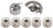 spulenkapsel w6,Spulenkapsel W6,Kenmore Nähgarnteile Schiffchenhaken Spulenkapsel,Spulenkistenset Klasse 15 Hebel Teil #6510 Modell 385 Für 158.19461,Sewing Notions & Supplies Spulen + Spulenkapsel +