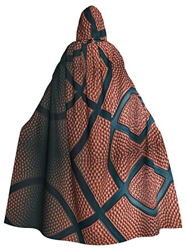 Basketball Sport Halloween Kostüme Damen Herren Cosplay Langer Umhang Umhang Verkleidung für Rollenspiele (147 cm)