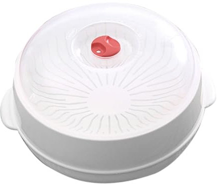 CIYODO Vaporiera Per Microonde Strumento Versatile Per Cottura Al Vapore Con Coperchio Trasparente Accessorio Cucina Pratico Per Pesce e Altri Alimenti