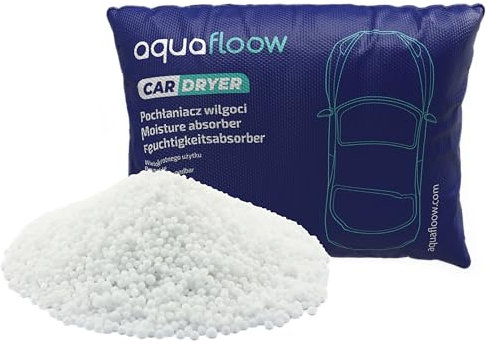Aquafloow Luftentfeuchter Auto Wiederverwendbar | Anti Beschlag Auto Entfeuchter Wiederverwendbar | Entfeuchter Kissen Für Beschlagene Autoscheiben | Perfekt Für Auto, Wohnmobile (0,2kg)