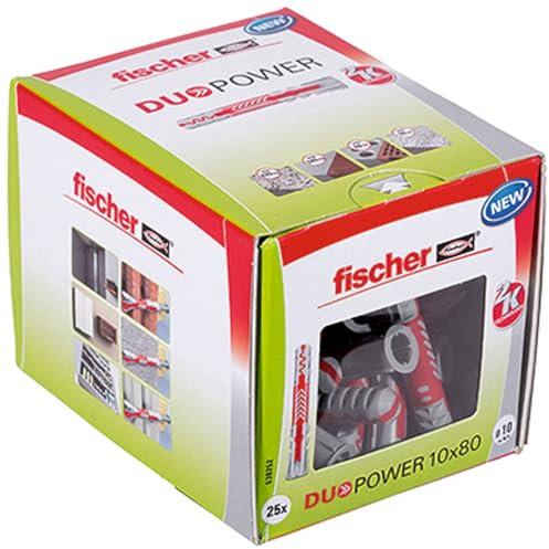 Fischer DUOPOWER 10x80 LD 2-Komponenten-Dübel 80mm 10mm 538252 25St.