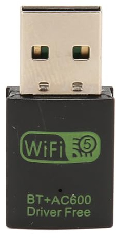 USB-WLAN-Adapter, Bluetooth 5.0 150 Mbit/s 433 Mbit/s 5G Dualband Wireless-Netzwerkkarten-Dongle, USB-WLAN-Adapter für Desktop-Laptop-PC, für Win XP 7 8 8.1 10