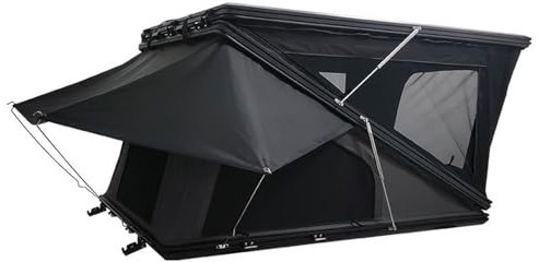 JIENAWEIOT Hartschalen-Dachzelt for Van, Jeep, SUV, LKW, Sport-Tnet, wasserdichtes, ultraleichtes, aufblasbares Auto-Dachzelt, 3-Personen-Angelzelt for Camping