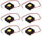 Hanabitx 6 pièces 30 mm x 30 mm x 10 mm 3010S 12 V 0,06 A Ventilateur de refroidissement