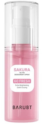 Cherry Blossoms Deodorant Achselspray, Intimbereich, 48 Stunden Schweiß- und Geruchsschutz, Ölkontrolle, langanhaltend, frischer Duft für empfindliche Haut, Körperpflegeöl für Damen und Herren, 85 ml