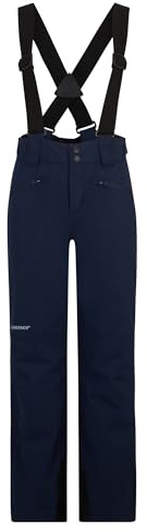 Ziener Unisex Kinder Ski-Hose/Schnee-Hose | wasserdicht, Träger, PFC frei Axi