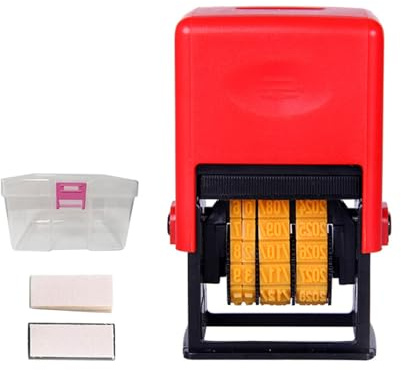Vielseitiger Etikettendrucker mit breitem, wasserfestem Band für Haus, Küche, Schule, Büro und Organisation mit 10* Matte und 5* Tintenpatrone
