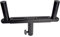 QTX | Adjustable 35mm T-Bar Double Speaker Stand Adapter with 490mm Max Spread and 20kg Load Capacity Per Mount - Durable Steel Construction, Black Finish