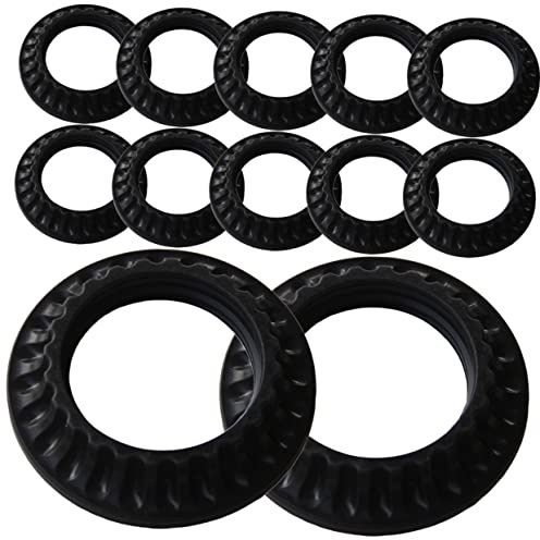 Veemoon 50piezas Portalámparas Anillo Pantalla Lámpara Cerradura Soporte Arandela