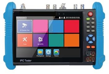 EDEDE CCTV Tester, Ipc 9800adh Plus Tester Ip Camera Poe Tester Analog Camera Diagnostic Tester Cctv Cameras Tester Hd Cctv Tester Ipc Tester Test Tool(Ipc 9800cadh plus)