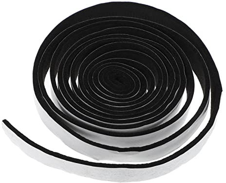 Abaodam 2 Rollen Hochtemperaturbeständiger Dichtungsstreifen Smoker Dichtungen Hochtemperatur Grill Dichtungsmaterial Outdoor Zubehör Versiegelung Klebstoff Leckagen Feuerfeste