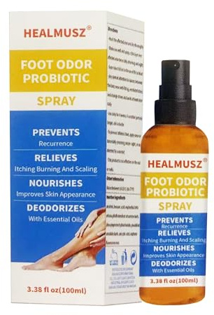 Spray antifungino del piede, trattamento del piede dell'atleta ad azione rapida, formula adatto a tutti i tipi di persone 100ml