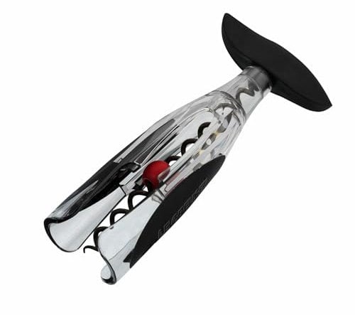 Le Creuset Wine Accessories Table Model Corkscrew, Clear Plastic, 59065012607261