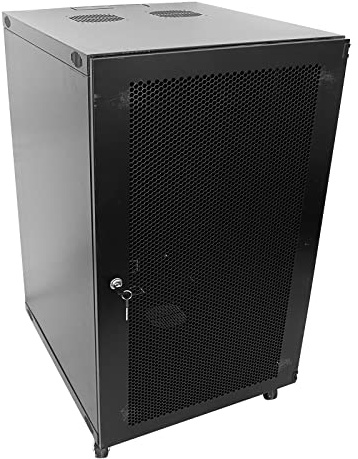 Rising 6U 9U 12U 15U Racksupplier 18U 22U Wandhalterung Netzwerk Server Schrank Rack Gehäuse Plexiglas-Tür Schloss 450 mm-600 mm Tief 18U