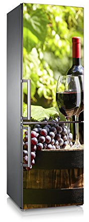 Vinilo para nevera | Stickers Fridge | Pegatina Frigo | Wine (185x70)