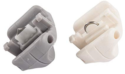 Rayher Hobby Dispositifs de découpe & accessoires, Plastique, Gris & Blanc, 2 pièces