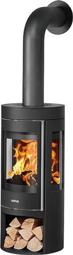 Justus 4825 10 Mino Trios 2.0 Kaminofen Stahl Schwarz/A