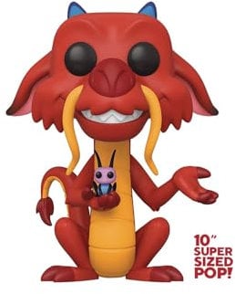 Funko Pop! Disney: Mulan-10 Mulan 10 Mushu - Vinyl-Sammelfigur - Geschenkidee - Offizielle Handelswaren - Spielzeug Für Kinder und Erwachsene - Movies Fans - Modellfigur Für Sammler