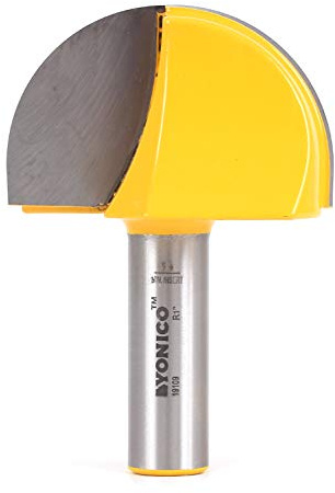 YONICO 19109 2-Inch Diameter Core Box Router Bit 1/2-Inch Shank