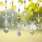 EEEKit 6PCS Hängende Kristall-Sonnenfänger Für Innenfenster, Bunte Sonnenfänger Zum Aufhängen, Kristallprismen-Regenbogenmacher Für Garten, Terrasse, Wand, Raum Und Heimdekoration