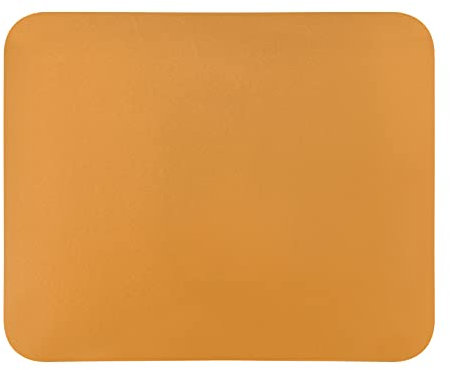 Touchfutrue Tapis de Souris, 22 x 25 cm Tapis de Souris d'Ordinateur, Mouse Pad avec Cuir PU imperméable pour Souris sans Fil, Ordinateur Portable, Ordinateur, Bureau PC, Maison, étude de travailvail