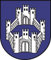 U24 Aufkleber Köln OT Deutz Wappen 18 x 20 cm Autoaufkleber Sticker Konturschnitt