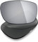 Mryok Lentes de repuesto para Arnette Fastball 2.0 AN4242-62 mm - Opciones, Polarizado - titanio plateado., Talla única