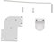 KLAPR Gimbal Protector Cover Plate for DJI Phantom 3 Professional Advanced Drohne Ribbon Flat Cable Saver Guard Anti-Crush Protection