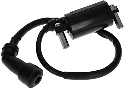 UK-Motors Zündspule komplett inkl. Zündkabel und Zündkerzenstecker für Suzuki DR 125 SE, SEU, GN 125, GN 125 U, GS 125 S, GS 125 SU, TU 125 XT, TU 125 XTU