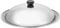 Lurrose Stainless Steel Universal Pan Lid - Wok Cover for Cooking Pots and Frying Pans (34cm)