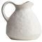 JTBDWOSK Keramik Weiße Vase Mit Griff - Rustikaler Krug für Wohnkultur, Vintage-Deko für Bauernhaus-Dekor, Tischdekoration (Nur Vase), 1