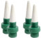 Boquilla De Riego Automático De Aspersión De Riego Gota De Cerámica 4PCS, El Automático De Riego De Botellas De Agua Planta Interior Y Exterior De Irrigación Gota De Gota