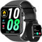 Blackview Smart Watch for Men Women - Answer/Make Calls & AI Voice, 1.85 HD Fitness Watch with Heart Rate SpO2 Sleep Monitor, 100+ Sports Modes Activity Trackers, Step Counter Watch for Android iOS