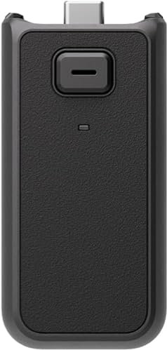 YueLi Osmo Pocket 3 Akkugriff für DJI Osmo Pocket 3 mit eingebautem 950 mAh Akku und Unterstützung für den Anschluss externer Audiogeräte.
