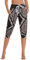 HAPYWER Haremshose Damen Kurz Yogahose 3/4 Lang Capri Sommerhose 3/4 Leicht Sporthose Strandhose Luftige Pumphose Aladinhose für Pilates Yoga S-2XL（Flower73,S