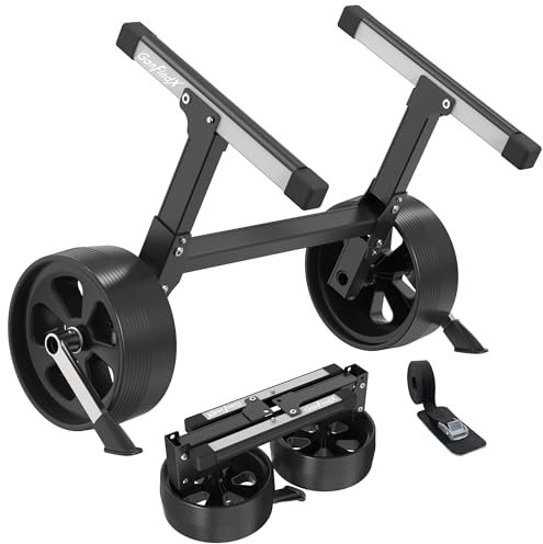 GanFindX Nb-350-plus Chariot de Kayak Unisexe, Noir, Folding