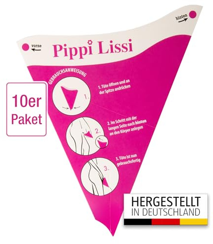 Pippi Lissi Einweg-Urintrichter für Frauen - Hygienische Urinella für Reise- & Outdoor-Komfort (10)