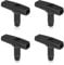WUIOWPPIC 4Pcs Lawn Mower Handle Parts, Starter Handle Replacement, Starter Recoil Lawn Mower Pull Handle for Lawnmower Chainsaw Trimmer Edger Brush Cutter, Light Pull Handle