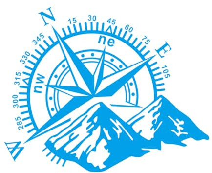 SOLUSTRE Autoaufkleber Zarte Kompassmuster Auto Dekoration Aufkleber Für Auto Haube Oder Andere Oberflächen Schutz Und Dekoration Aufkleber