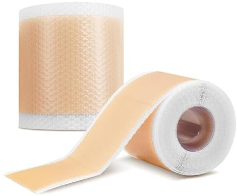 2 Pezzi Fogli Cicatriziali in Silicone 4cm x150cm Cerotti Silicone Cicatrici Foglio di Gel di Silicone Cerotto Silicone per Cicatrici Silicon Scar Sheets Silicone Scar Tape