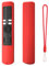 Funda para Mando a Distancia para para Xiaomi XMRM-ML, Funda Protectora de Silicona, Mando a Distancia Piel Leeve (Rojo)
