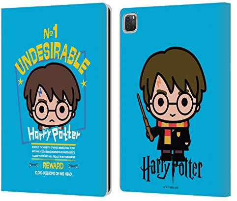 Head Case Designs Licenza Ufficiale Harry Potter Premio Deathly Hallows I Custodia Portafoglio in Pelle Compatibile con Apple iPad PRO 12.9 2020/2021/2022