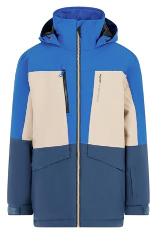 Protest PRTMilan JR - Chaqueta de esquí y snowboard para niño, Azul Vibrante, 164