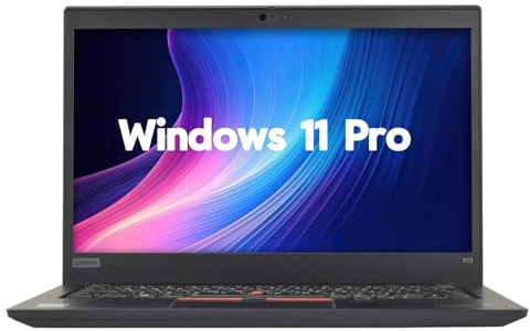Lenovo ThinkPad X13 Gen 1 Business Laptop, 13.3-Inch FHD Notebook, Intel Core i5-10210U, 16GB RAM, 256GB SSD, QWERTY Keyboard, Windows 11 Pro (Renewed)