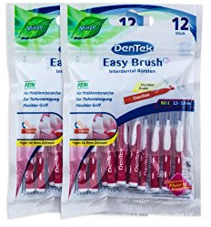 2x DenTek Easy Brush 2.3mm - 3.8mm Fein ISO: 2