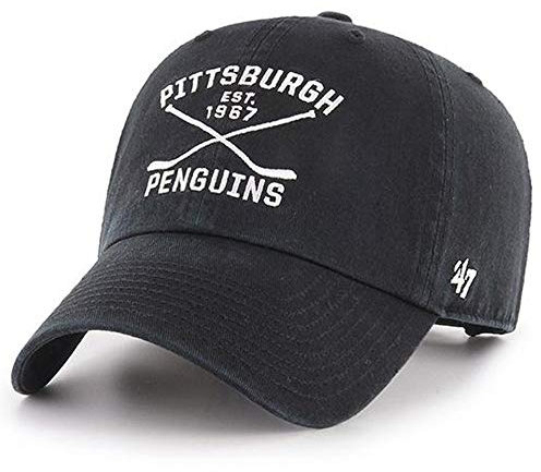 '47 Brand Adjustable Cap - AXIS Pittsburgh Penguins schwarz