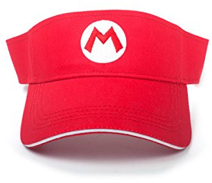 Unbekannt Super Mario Tennis Visor Cap Cap rot