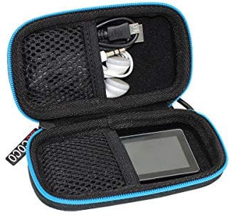ESCOCO Mp3 Player Protective Tasche,Hart Reise Fall Case für Bluetooth MP3 Player MP4 Player,für Victure/Soulcker/SVMUU/AGPTEK und anderem Musikplayer